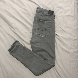 American eagle high rise skinny jeans